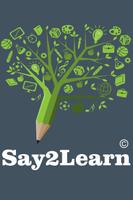 Say2Learn Poster