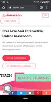 Saa9vi Live Classroom App تصوير الشاشة 2