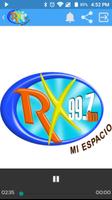 Radio RX 99.7 FM Plakat