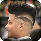 Men Hairstyle set my face 2019 أيقونة