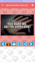 Sad Broken Heart Photos Quotes poster