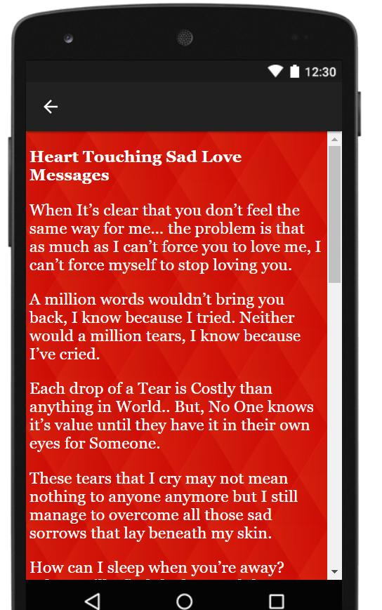 Heartbroken messages sad 100 Sad