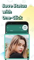 Status saver - Downloader for Whatsapp status ภาพหน้าจอ 1