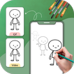 Draw Animation Maker Flipbook 圖標