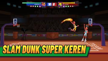 Basketball Duel: Online 1V1 syot layar 1