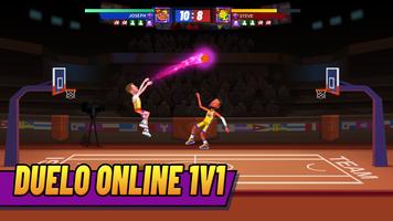Duelo de Basquete: Online 1V1 imagem de tela 2