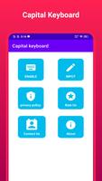 Capital Keyboard app پوسٹر