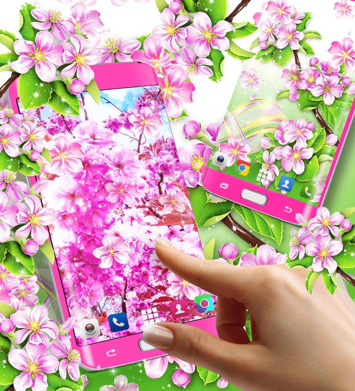 Sakura Flowers Live Wallpaper For Android Apk Download
