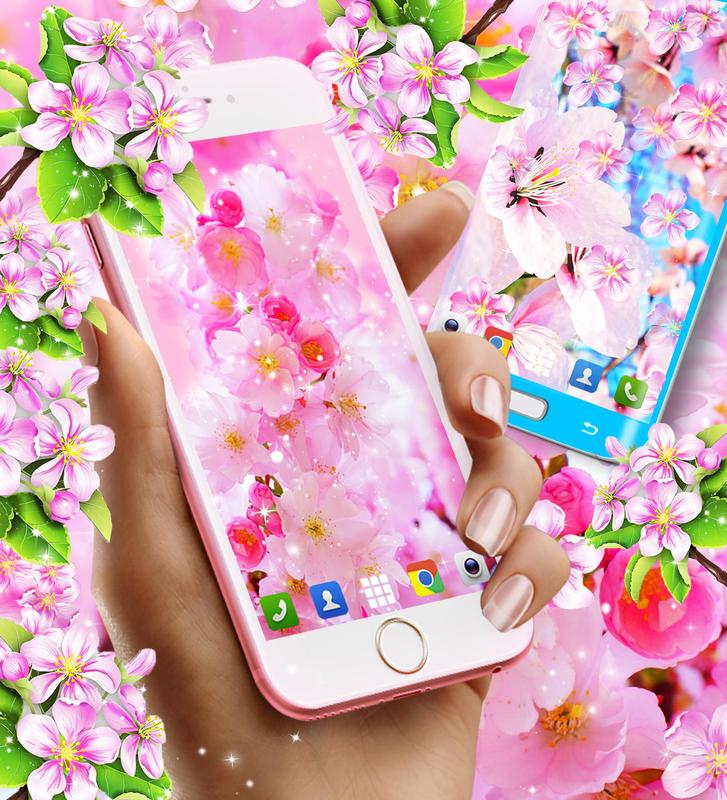 Sakura Flowers Live Wallpaper For Android Apk Download