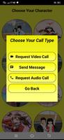 Sakura School Video Call Game imagem de tela 1