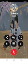 Sakura School Video Call Game imagem de tela 3