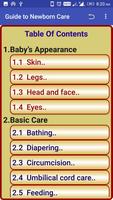 Guide to Newborn Care Plakat