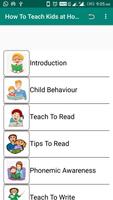 How To Teach Kids at Home الملصق