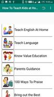 How To Teach Kids at Home ภาพหน้าจอ 1