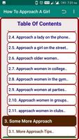 How To Approach A Girl ภาพหน้าจอ 1