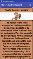 How to Control Husband تصوير الشاشة 3