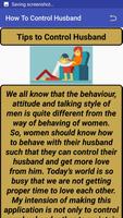 How to Control Husband تصوير الشاشة 1