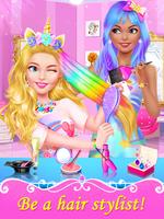 Hair Nail Salon: Makeup Games syot layar 3