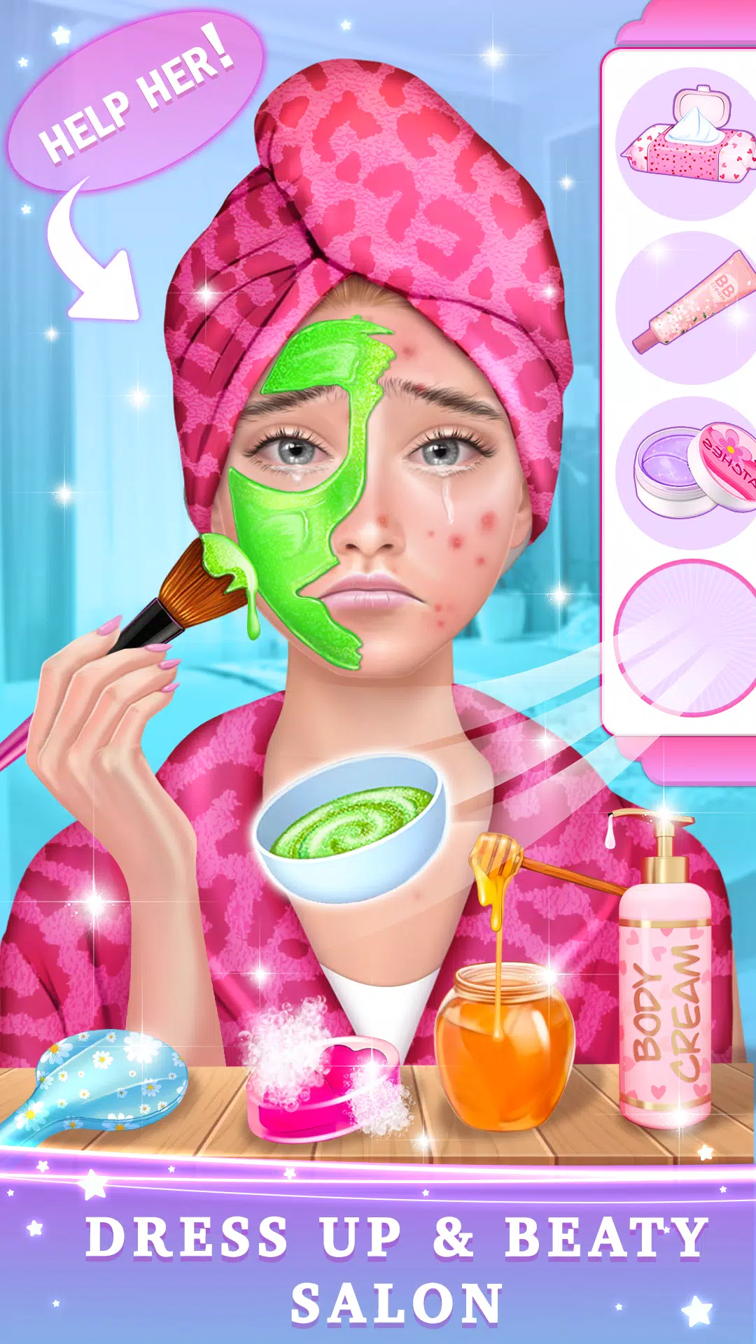 Скачать СПА, Одевалки И Макияж Девочек APK Для Android