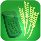 Agriculteurs de calculatrice icône
