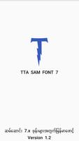 TTA SAM Myanmar Font 7 постер