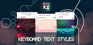 Decoration Text Keyboard
