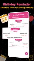 Birthday Reminder;Birthday App screenshot 1