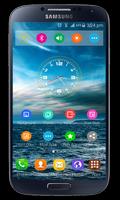 Launcher & Theme Samsung Galax imagem de tela 1