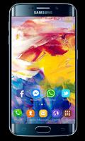 Launcher & Theme Samsung Galax Poster