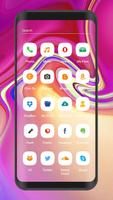 Launcher and theme for J6 Plus : Iconpacks. Affiche
