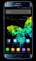 Launcher & Theme Samsung Galax Poster