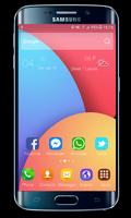 Launcher Theme for Galaxy J7 M الملصق