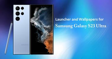 Samsung S23 Ultra Launcher الملصق