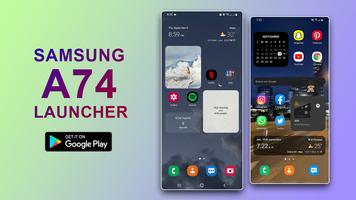 Samsung Galaxy A74 Launcher imagem de tela 1