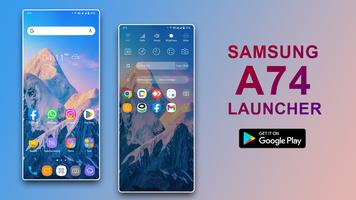 Samsung Galaxy A74 Launcher imagem de tela 2