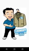 Poster clean laundry service