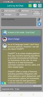 Let's Try AI Chat اسکرین شاٹ 1