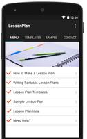 Lesson Plan Templates capture d'écran 1