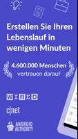 Lebenslauf Erstellen - Resume Plakat