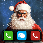 Santa Prank Call - Fake Video آئیکن