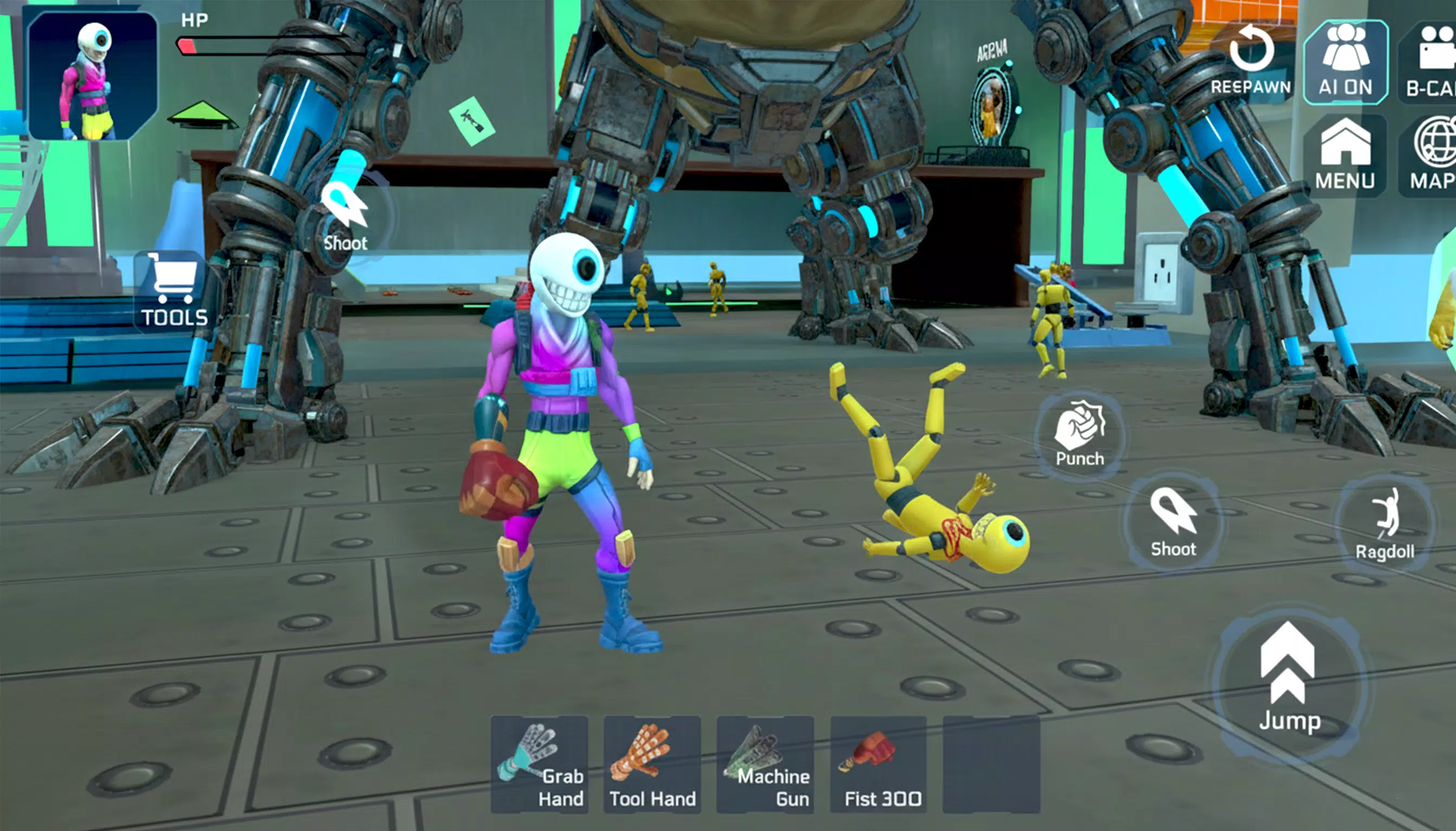 Ragdoll Chaos: Physics Sandbox