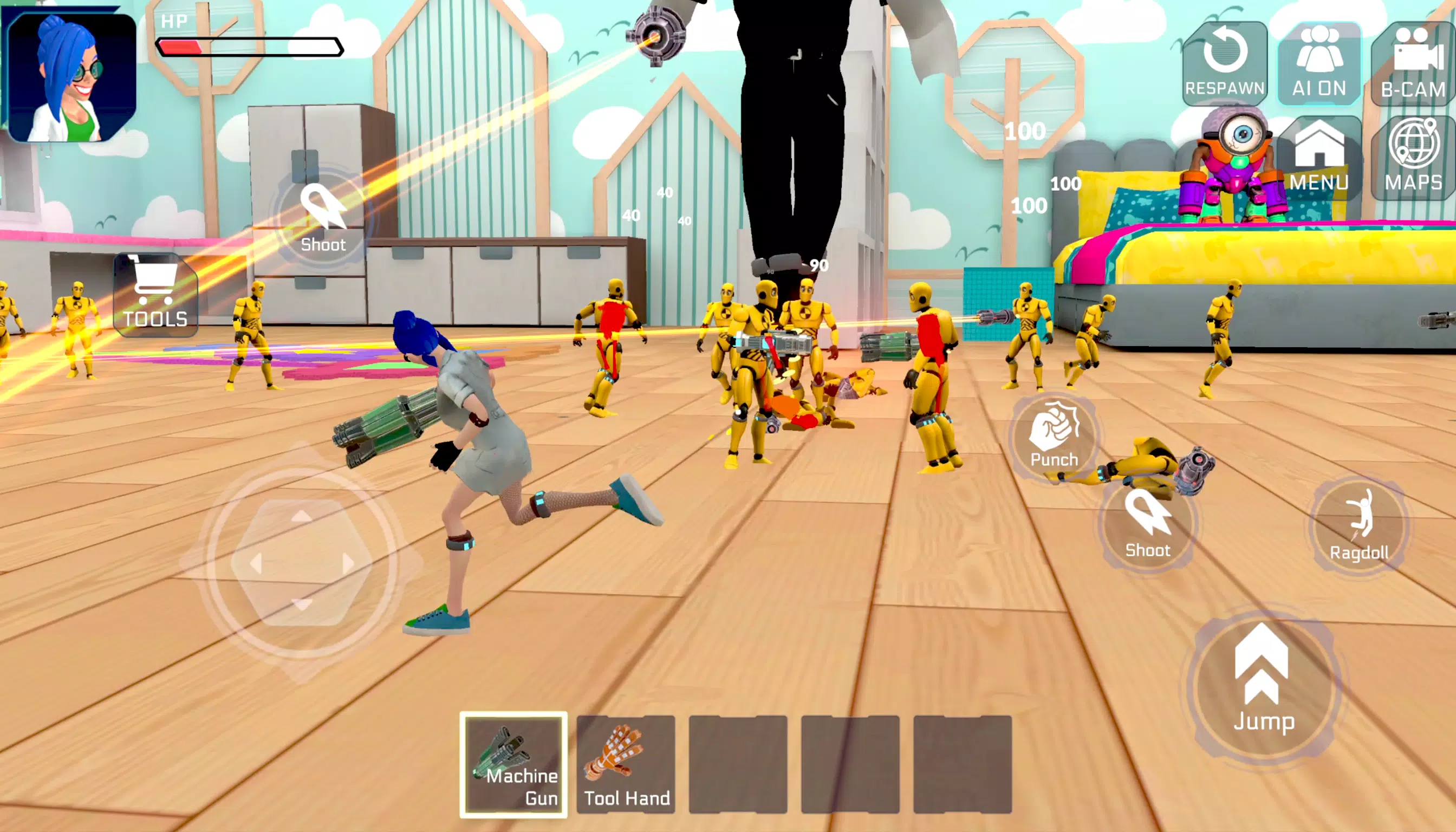 Ragdoll Chaos: Physics Sandbox