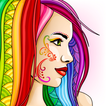 ColorSky: adult coloring book