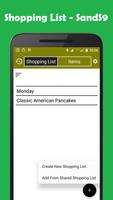 Grocery Shopping List - PRO poster