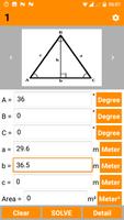 Trigonometry Calculator - PRO ảnh chụp màn hình 1