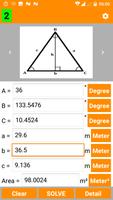 Trigonometry Calculator - PRO ảnh chụp màn hình 3
