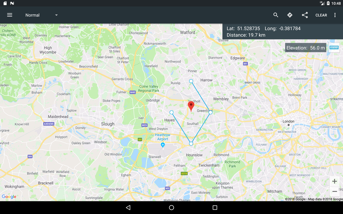 Map Coordinates screenshot 11