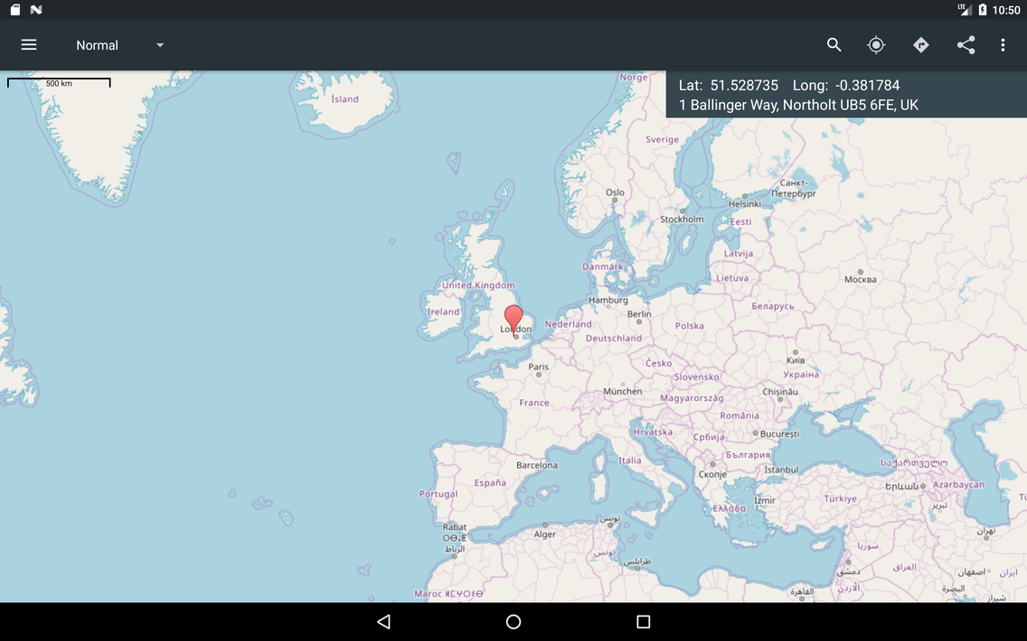 Map Coordinates screenshot 16