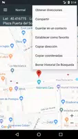 Mapa Coordenadas captura de pantalla 6