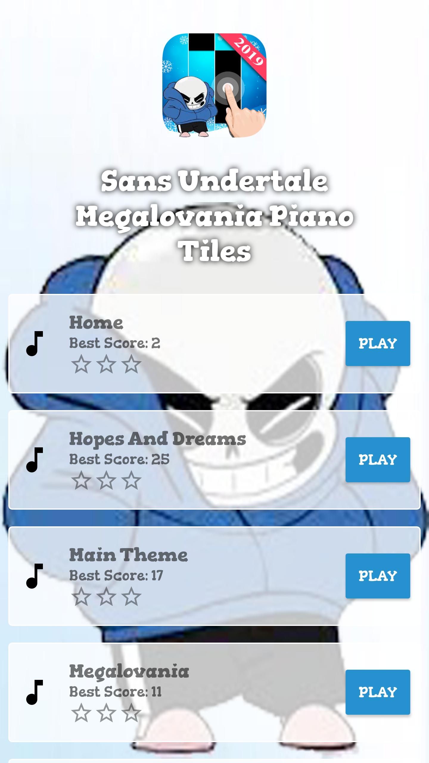 Sans Undertale Piano